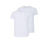 Chiemsee Herren T-shirt Doppelpack T-Shirt Men, Bright White, S, 23191202