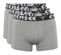 Retro Boxer CHIEMSEE, Herren, Gr. 3XL (64/66), grau (medium grau, medium grau), 71% Baumwolle, 24% Viskose, 5% Elasthan, Unterhosen (77980565-XXXL) medium grau, medium grau