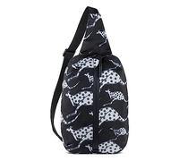 Chiemsee Crossbody-Tasche Jump N Fly – RPET, 22 cm, Schwarz, Damen & Herren