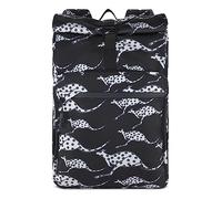 Chiemsee Jump N Fly Roll-Rucksack aus recyceltem PET - 15" Laptop-Daypack in schwarz