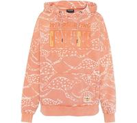 Kapuzensweatshirt CHIEMSEE, Damen, Gr. S (34/36), orange (melon), 80% Baumwolle, 20% Polyester, Sweatshirts (17946407-S) melon