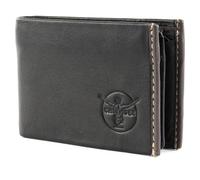 Chiemsee Leder Geldbörse Malawi Wallet with Flap Black schwarz