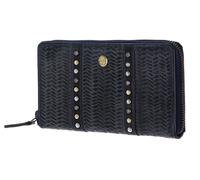 CHIEMSEE Perth Zip Around Wallet Vintage Look Blue