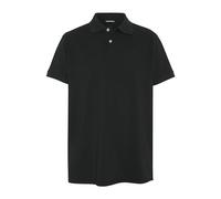 Poloshirt CHIEMSEE, Herren, Gr. XXL (60/62), schwarz beauty, 100% Baumwolle, unifarben, regular fit, ohne Ausschnitt, gerader Abschluss, Shirts, - ideal für Sport & Freizeit (42408861-XXL) schwarz bea
