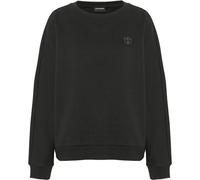 Sweatshirt CHIEMSEE, Damen, Gr. M (38), schwarz beauty, 88% Baumwolle, 12% Polyester, Rundhals, Sweatshirts Sweatshirt (52238855-M) schwarz beauty