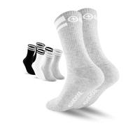 Chiemsee Sportsocken Herren Damen Tennissocken 6 Paar Crew Socken mit Frotteesohle