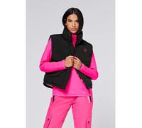 Fleeceweste CHIEMSEE "BLACK BEAUTY" Gr. XL, schwarz (black beauty) Damen Westen (34916813-XL) black beauty