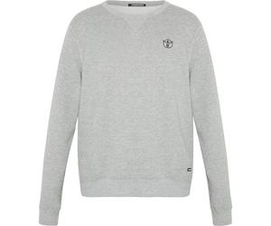 CHIEMSEE Sweater im Basic-Look mit Logo-Motiv (22201505) 3XL 17-4402M Neutral Gray Melange