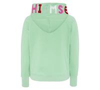 Chiemsee Sweatjacke Logo an der Kapuze S Neptune Green