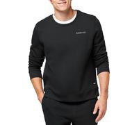Sweater CHIEMSEE, Herren, Gr. S (44/46), schwarz beauty, 60% Baumwolle, 40% Polyester, unifarben, regular fit normal, Rundhals, abnehmbar Rippbündchen, Sweatshirts Sweater, - in angenehmer Baumwollmis