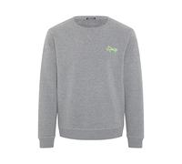 CHIEMSEE Sweatshirt im Label-Look (00002398) S Medium Melange