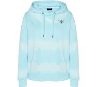 Kapuzensweatshirt CHIEMSEE, Damen, Gr. S (34/36), blau (tropical breeze), 80% Baumwolle, 20% Polyester, Sweatshirts (64040567-S) tropical breeze
