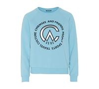 Chiemsee Sweatshirt mit lässiger Passform - GOTS-Zertifiziert M Blue Topaz