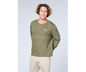 Chiemsee Sweatshirt "Teide" in Khaki - Größe M | Herren Plussize
