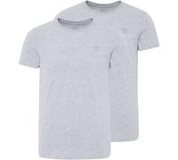 Chiemsee Herren T-shirt Doppelpack T-Shirt Men, Neutr. Grey, M, 23191202