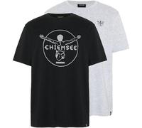 CHIEMSEE T-Shirt im Doppelpack mit Logoprint (3725114) XL 90 Black