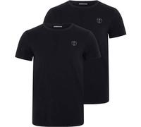Chiemsee 2er-Set: Shirts in Schwarz - 59% | Größe S | Herren Plussize