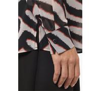 Chiffon-Bluse mit Hemdkragen pink 34