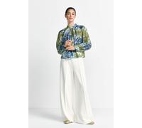 Chiffonbluse mit Blumenprint 34 urban lime