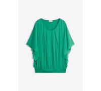 Chiffonbluse mit Untertop 36