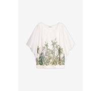 Chiffonbluse mit Untertop 36
