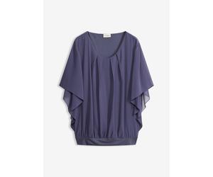Chiffonbluse mit Untertop 44