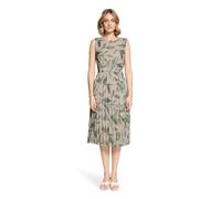 Betty & Co - Chiffonkleid Nature/Green - Gr. - 40