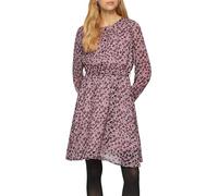 Chiffonkleid mit All Over Print