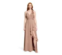 Chiffonkleid VERA MONT "Damen mit Volant", Damen, Gr. 36, Normalgrößen, soft rouge, Tüll, Obermaterial: 100% Polyester; Besatz: 100% Polyamid; Futter: 100% Polyester, festlich, Basic schmal lang, herz