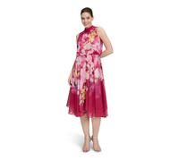 Vera Mont Damen Chiffonkleid ohne Arm 40, Dark Pink/Rosé