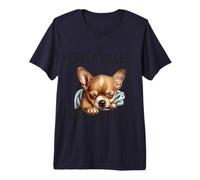 Chihuahua Offizielles Schlafshirt Mit Hund Lustig Nachthemd Premium T-Shirt