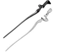 CHILDWEET Haarklammer Metall 2 Stück Haarstäbchen für Damen Haarschmuck Haarknotenstab für Hochzeit und Brautfrisur Vintage Stil Dutt Zubehör Zufällige Farbe