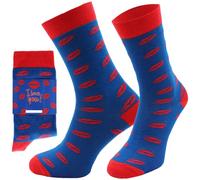 CHiLI Lifestyle Socks Lustige Motivsocken, Geschenksocken witzige Spruch Banderole, recycelte Baumwolle, 1 Paar, bunt 36-40/41-45