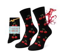 Chili Lifestyle Socks Lustige Motivsocken, Geschenksocken witzige Spruch Banderole, recycelte Baumwolle, 1 Paar, bunt 36-40 / 41-45