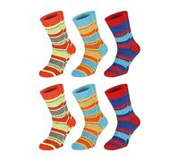 Chili Lifestyle THERMO FASHION bunte Thermosocken 6 Paar super warme Wintersocken Damen Herren 35-38 / 39-42 / 43-46