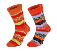 Chili Lifestyle WOOL FASHION bunte Wollsocken Damen Herren 2 Paar super warme Wintersocken 39-42 / 43-46