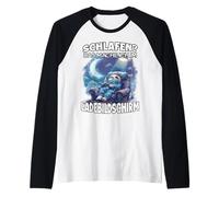 Chill Gamer T für Morgenmuffel und Nachteulen Cozy Gamer Raglan