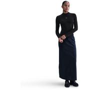 Chill Slim Mock-Neck Damen T-Shirt, schwarz, Gr. M