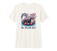 Chill The Fourth Out Funny Bernese Mountain Dog 4th of July Premium T-Shirt
