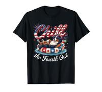 Chill The Fourth Out Funny Bernese Mountain Dog 4th of July T-Shirt
