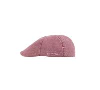Chilla Cap - Schiebermütze aus 100% Baumwolle im Used-Look | Leichte & atmungsaktive Flatcap mit Stretch-Schweißband | Unisex & vielseitig kombinierbar (DE/NL/SE/PL, Alphanumerisch, L, XL, Burgund)