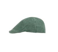 Chilla Cap - Schiebermütze aus 100% Baumwolle im Used-Look | Leichte & atmungsaktive Flatcap mit Stretch-Schweißband | Unisex & vielseitig kombinierbar (DE/NL/SE/PL, Alphanumerisch, S, M, Olive)