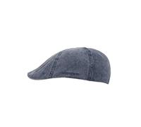 Chilla Cap - Schiebermütze aus 100% Baumwolle im Used-Look | Leichte & atmungsaktive Flatcap mit Stretch-Schweißband | Unisex & vielseitig kombinierbar (DE/NL/SE/PL, Alphanumerisch, S, M, Blau)