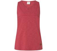 Chillaz Damen Bergzeit Korfu Flower Top (Größe L, rot)
