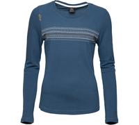 Chillaz Damen Dalmatien Ornament Longsleeve (Größe L, blau)