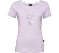 Chillaz Damen Gandia Happy Alpaca T-Shirt (Größe XS, lila)