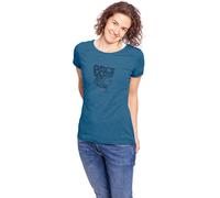 Chillaz Damen Gandia Peace T-Shirt (Größe XS, blau)