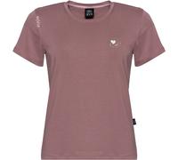 Chillaz Damen Iseo Heartbeat To Climb T-Shirt (Größe M, rot)