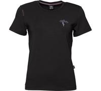 Chillaz Damen Iseo Mountain Logo T-Shirt (Größe XS, schwarz)
