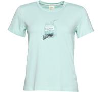 Chillaz T-Shirt Iseo Mountains To Go Damen Mint Größe 36